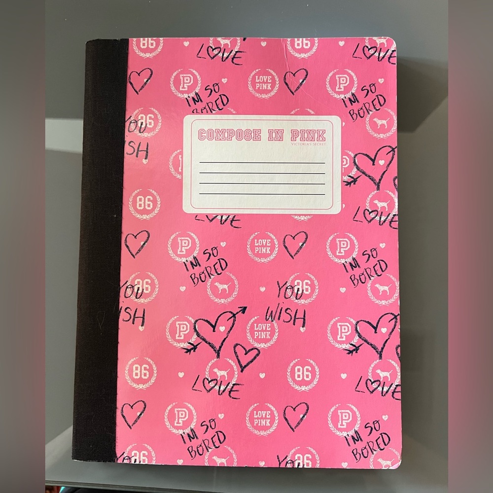 Victoria’s Secret PINK Composition Notebook